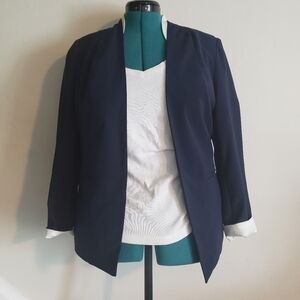 Danielrainn Open Front Blazer Jacket